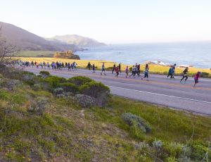 Big Sur Marathon Run Mile 17