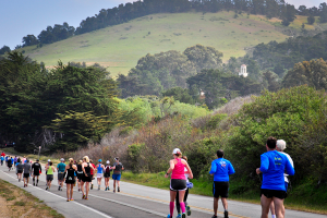 Big Sur Marathon Run Mile 25