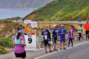 Big Sur Marathon Run Mile 9